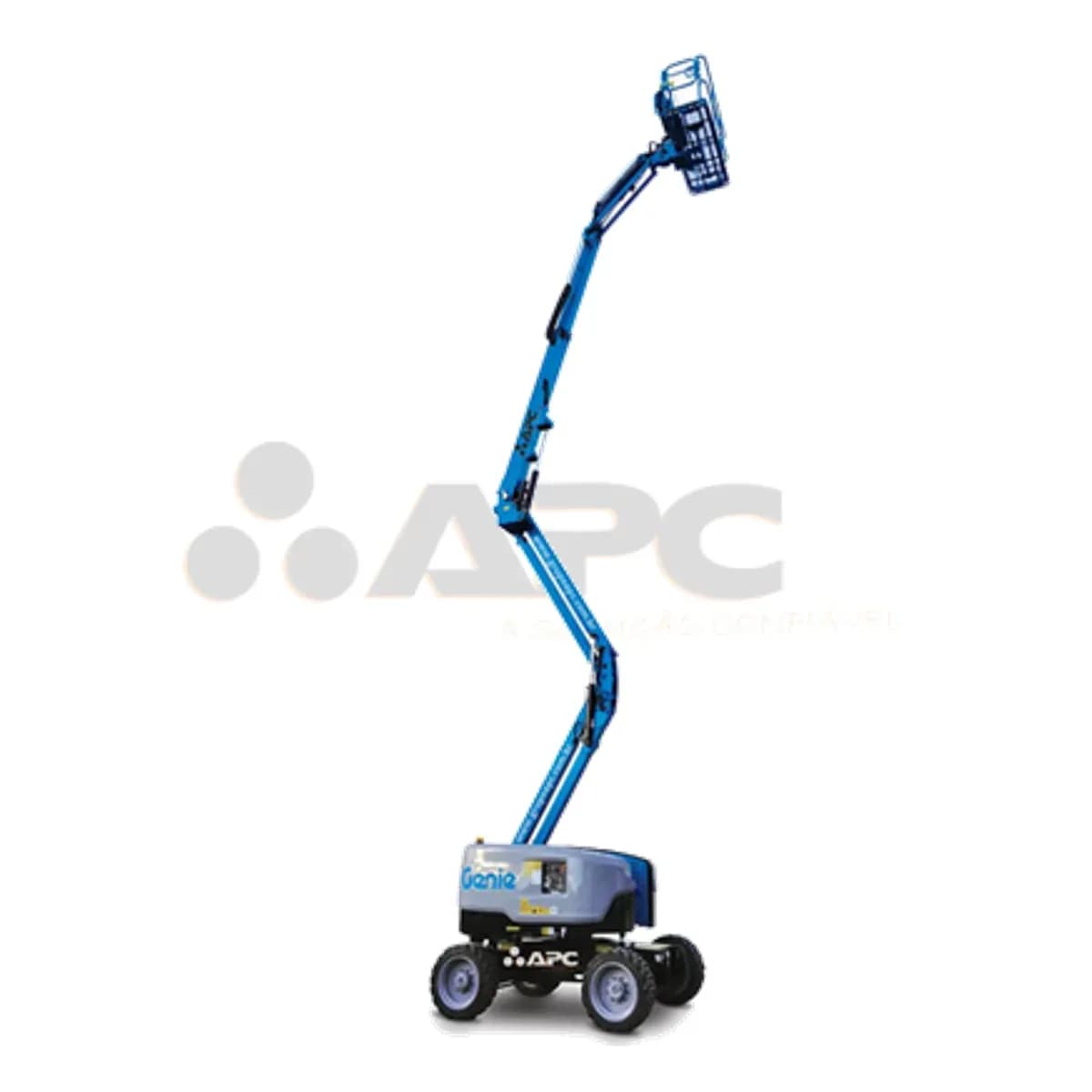 Plataforma elevatória Genie Z-45 DC 4WD 4X4 SKG (ALL TERRAIN) para locação no Grupo APC