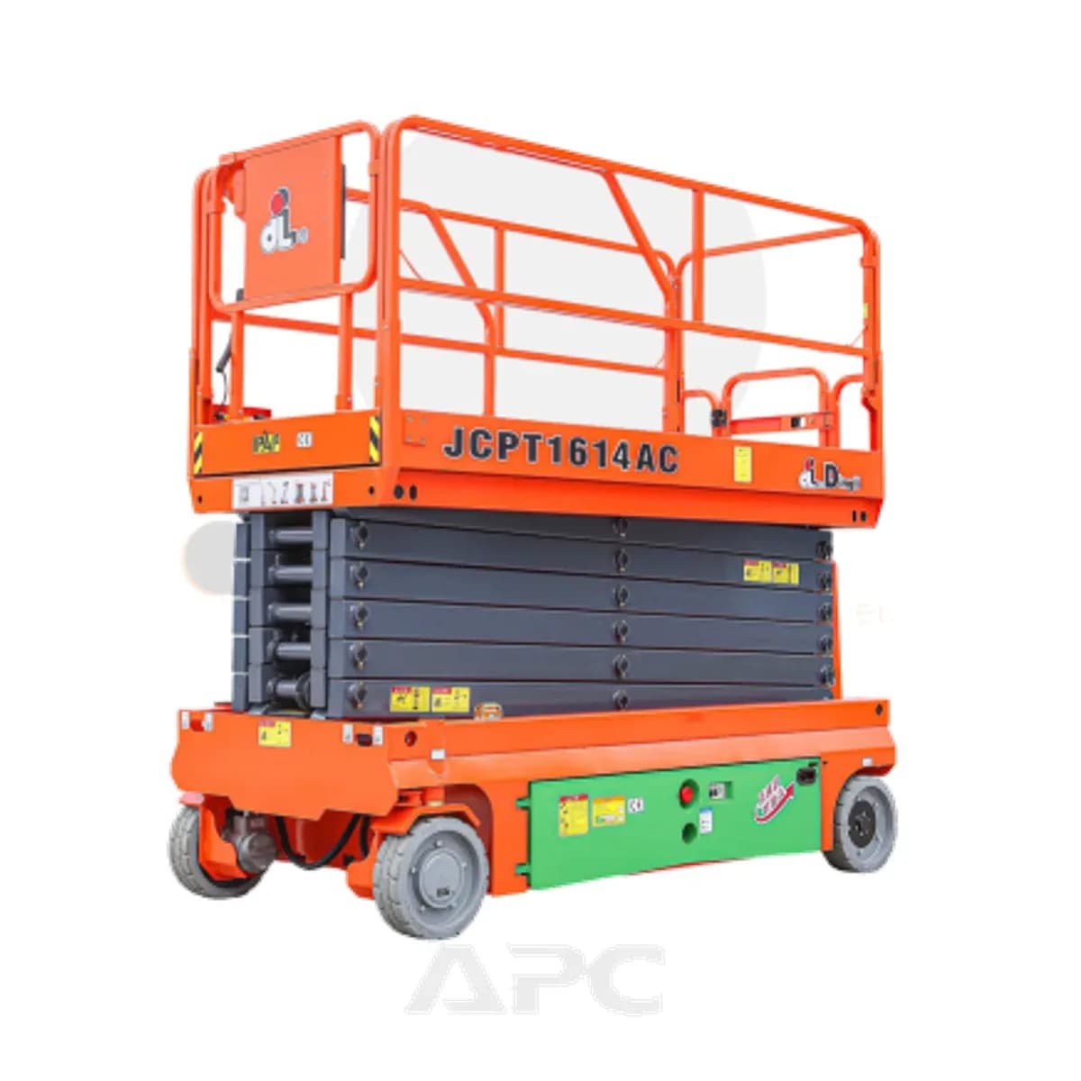 Plataforma elevatória Dingli Jcpt1614ac para locação no Grupo APC