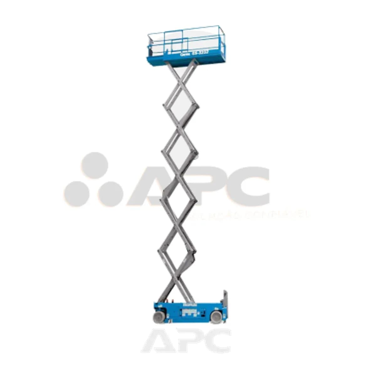 Plataforma elevatória Genie GS-3232-E-DRIVE-NMT para locação no Grupo APC
