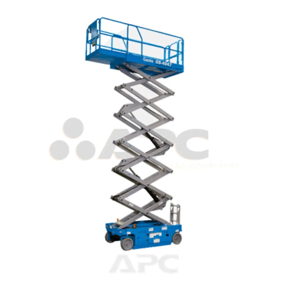 Plataforma elevatória Genie GS-4047 para locação no Grupo APC