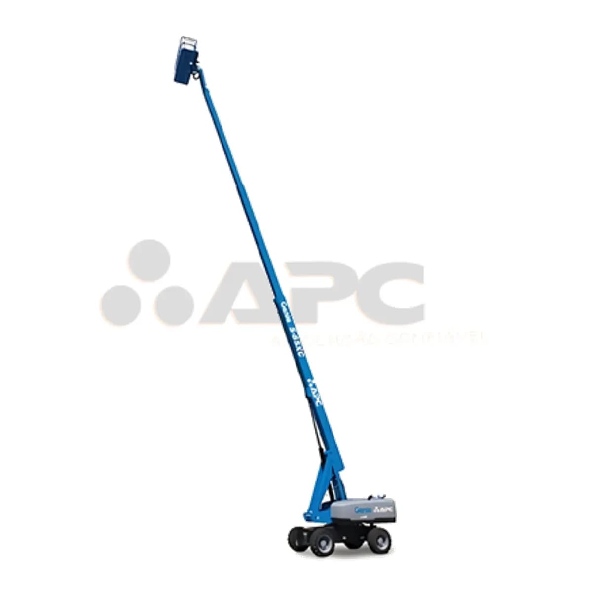 Plataforma elevatória Genie S-80 Xtra Capacity 4X4 (ALL TERRAIN) para locação no Grupo APC
