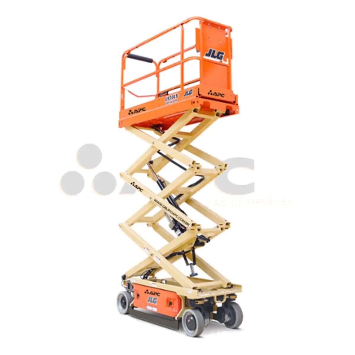 Plataforma elevatória JLG 1930ES NMT para locação no Grupo APC