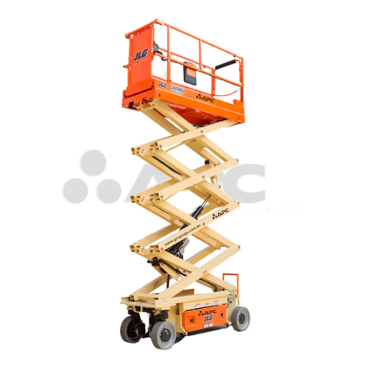 Plataforma elevatória JLG 2630ES NMT (NARROW) para locação no Grupo APC