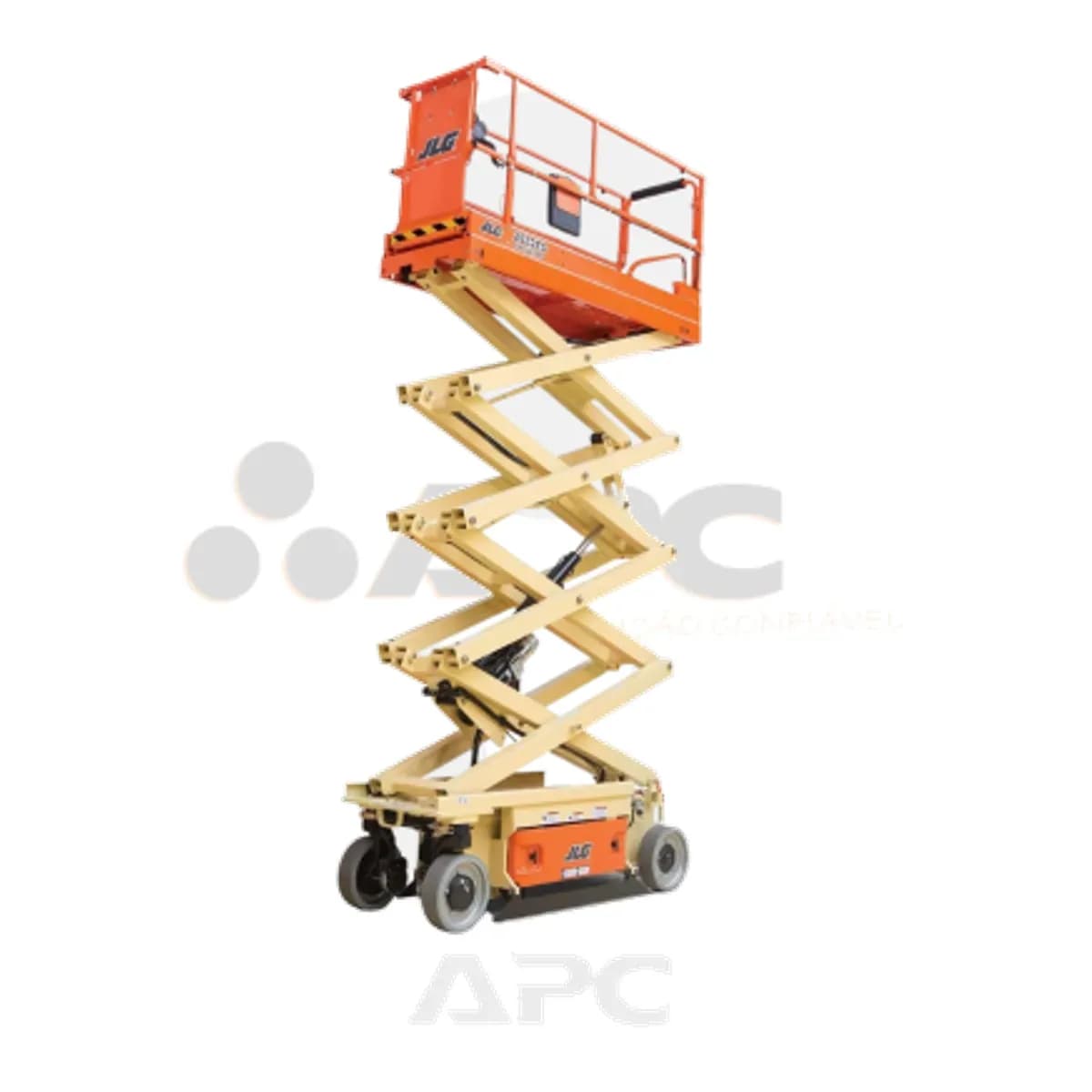Plataforma elevatória JLG 2632ES-DC-NMT para locação no Grupo APC