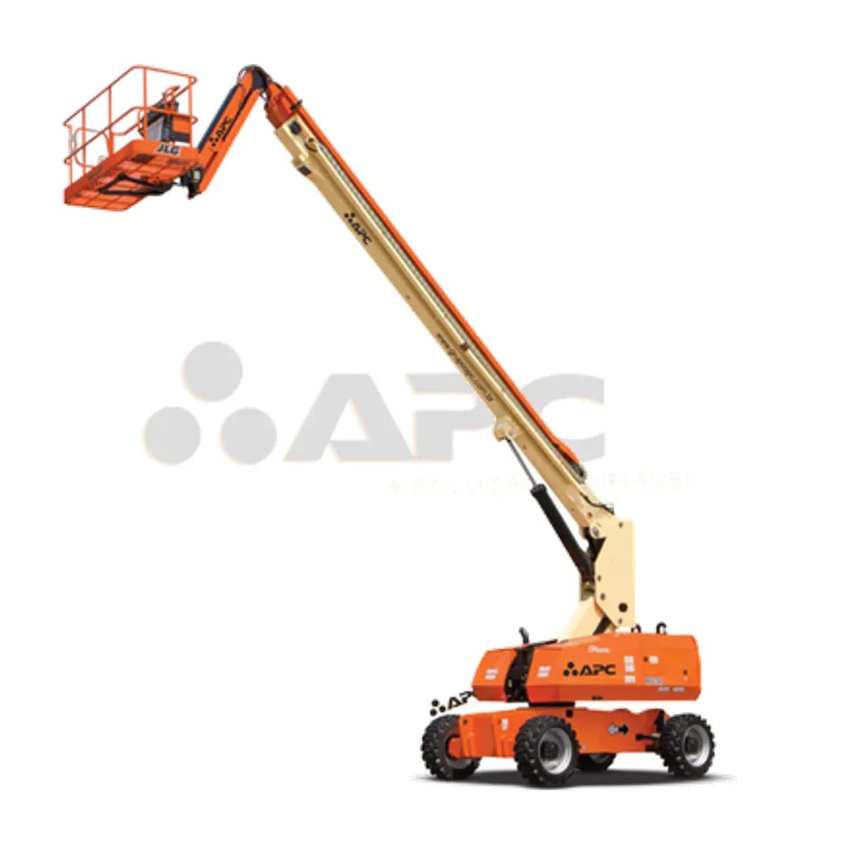 Plataforma elevatória JLG 860SJ 4X4 (ALL TERRAIN) para locação no Grupo APC