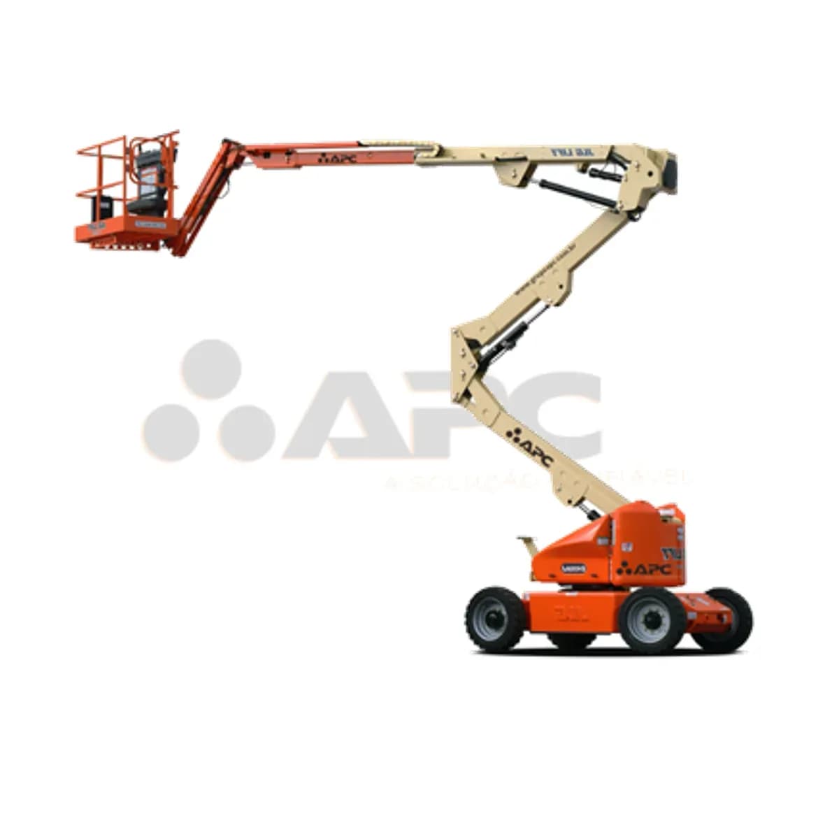 Plataforma elevatória JLG E 450AJ SKG para locação no Grupo APC