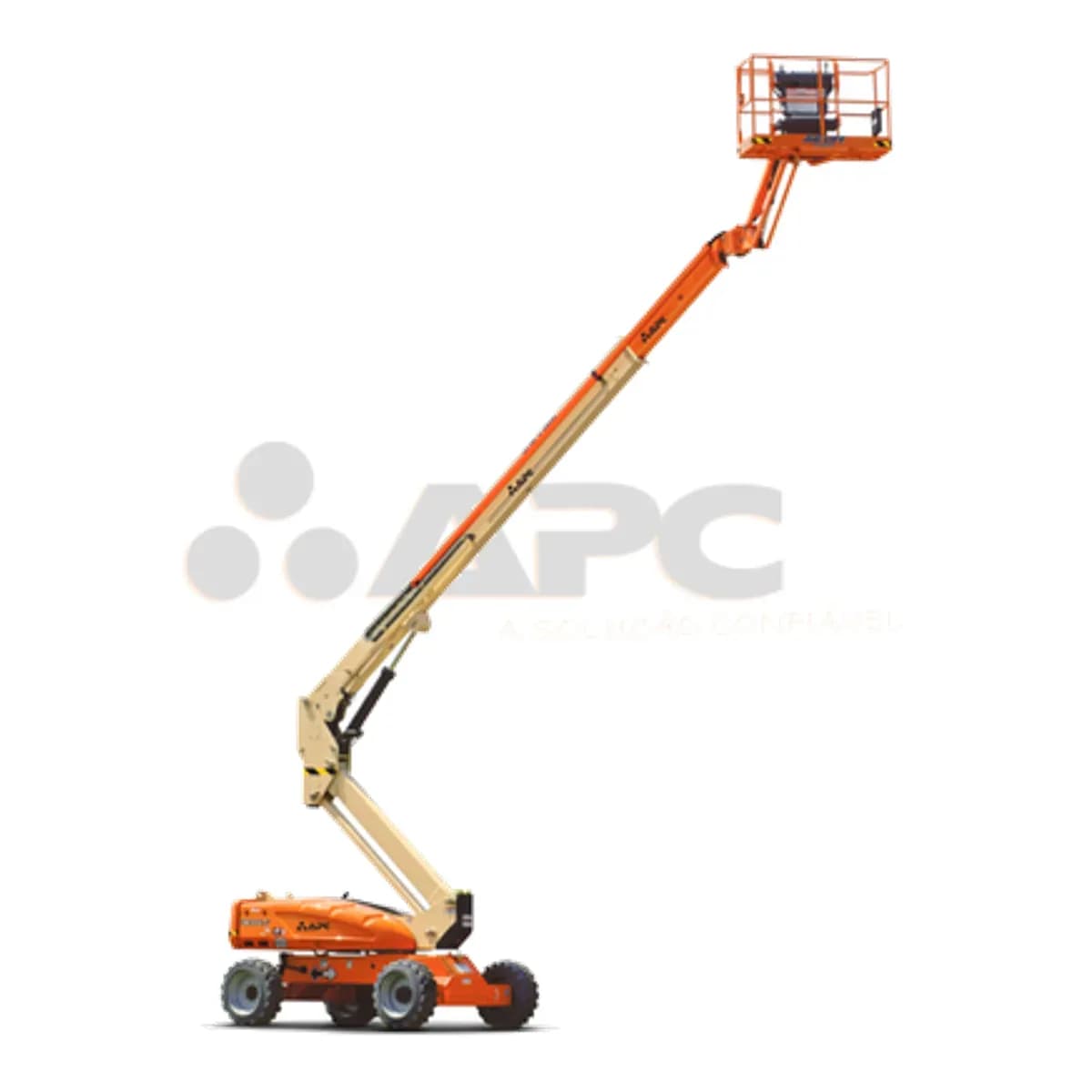 Plataforma elevatória JLG EC600SJ 4X4 SKG (ALL TERRAIN) para locação no Grupo APC