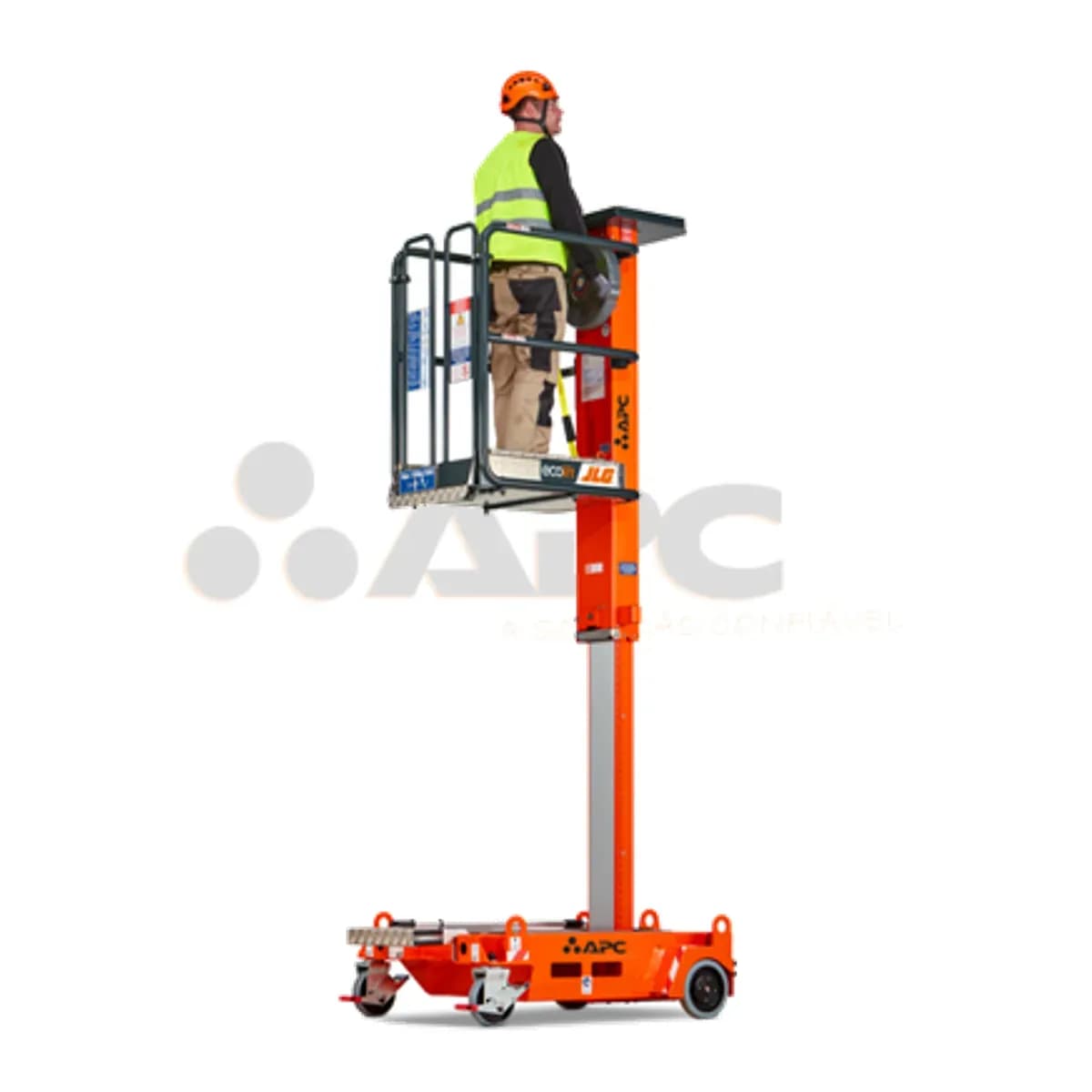 Plataforma elevatória JLG ECOLIFT 70 para locação no Grupo APC