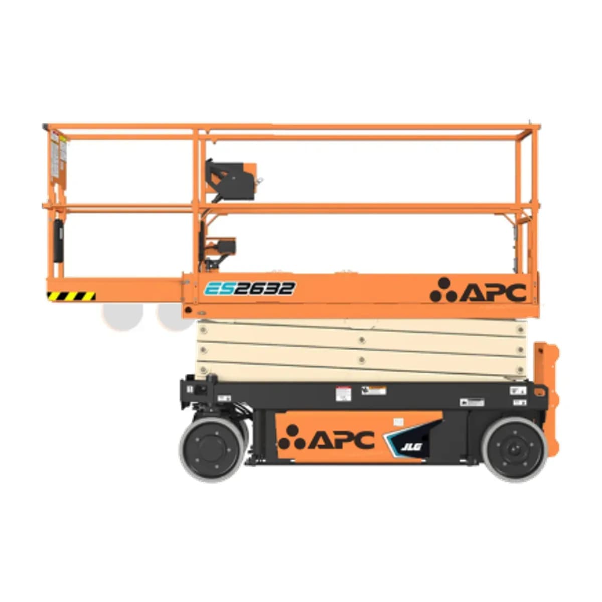 Plataforma elevatória JLG ES2632 NMT para locação no Grupo APC
