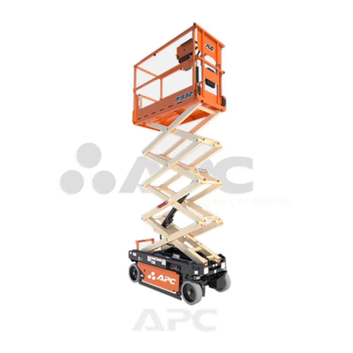 Plataforma elevatória JLG R1932-DC-NMT para locação no Grupo APC