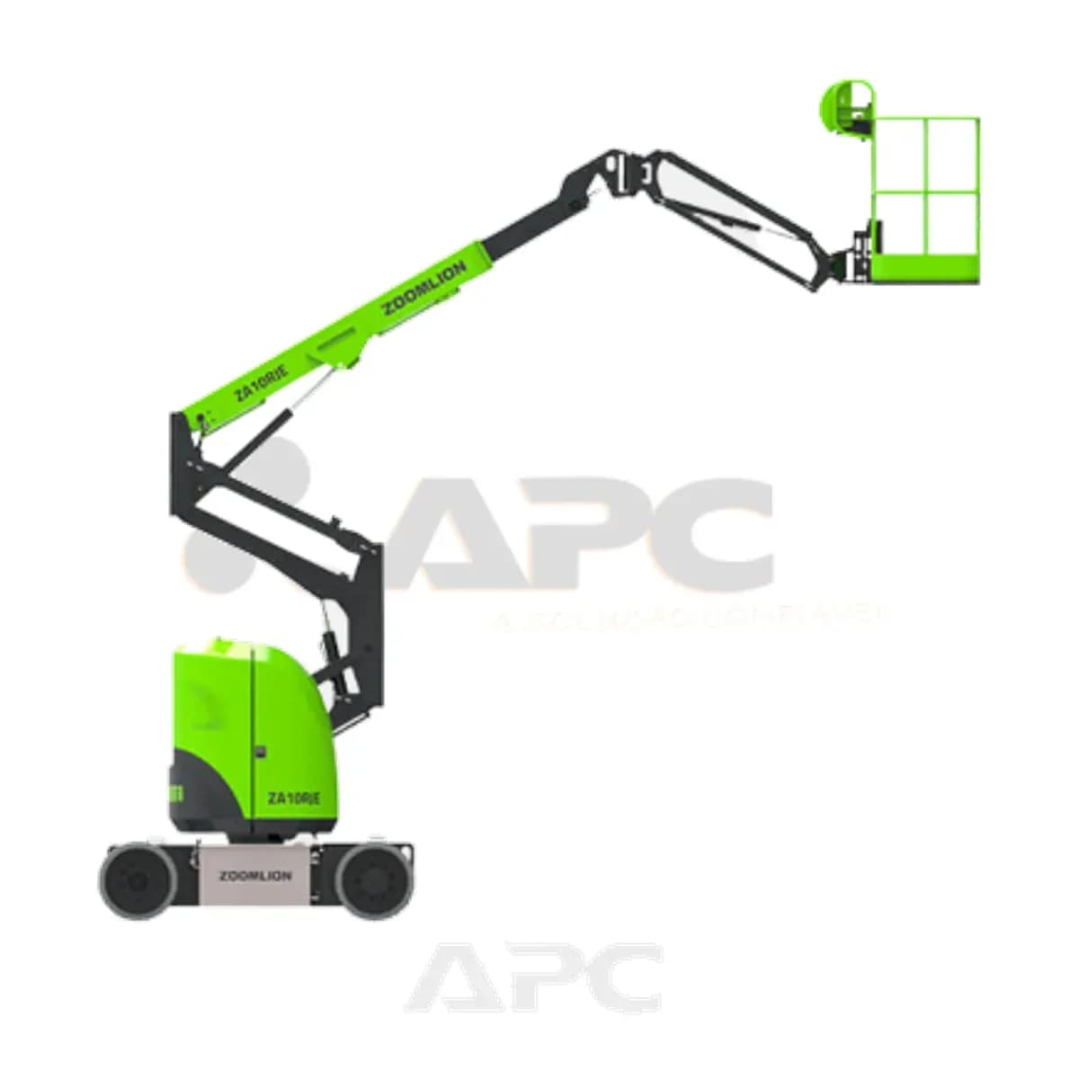 Plataforma elevatória Zoomlion Za10rje 2 para locação no Grupo APC