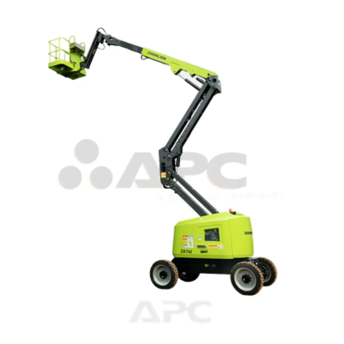 Plataforma elevatória Zoomlion Za14j 2 para locação no Grupo APC