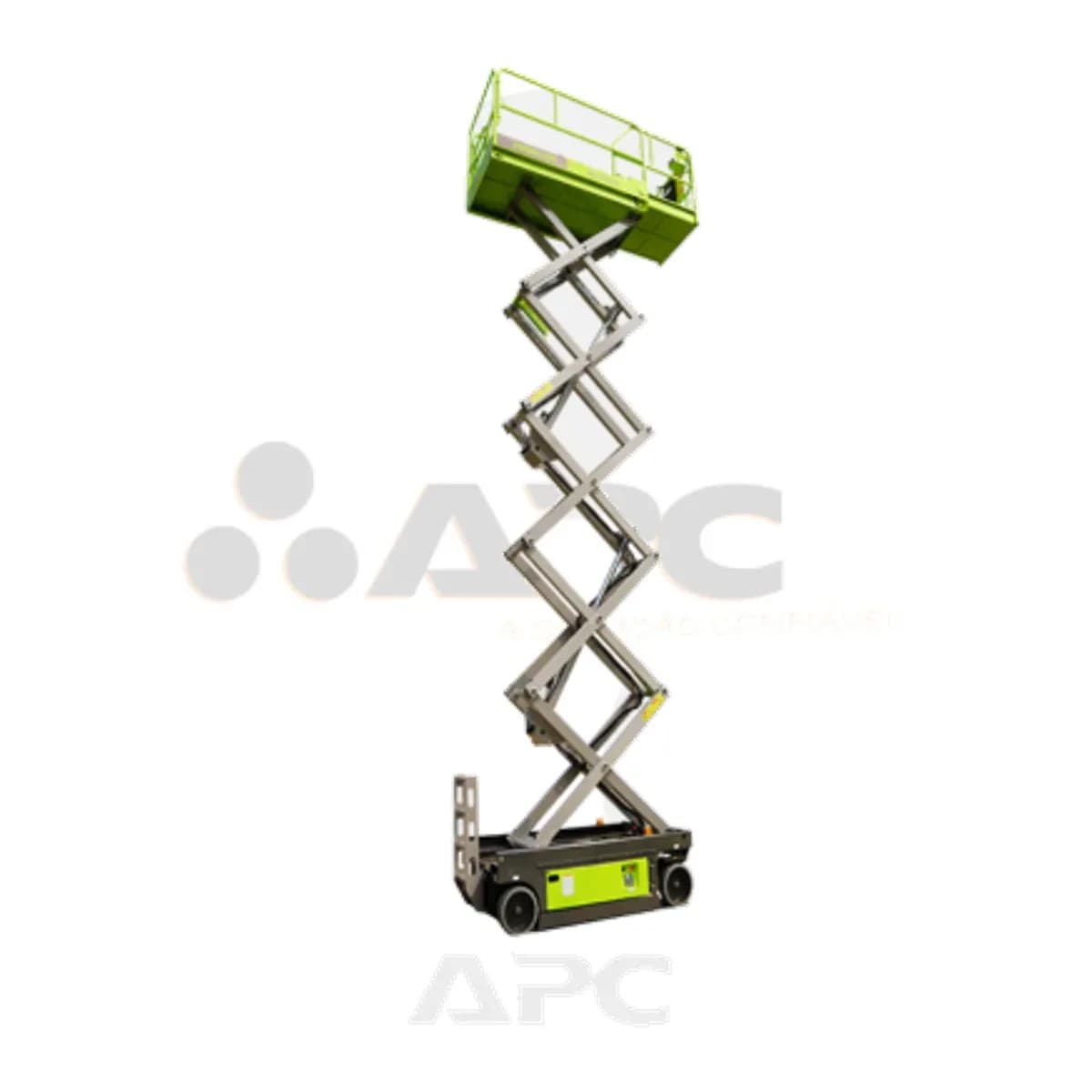 Plataforma elevatória Zoomlion Zs1212dc 2 para locação no Grupo APC