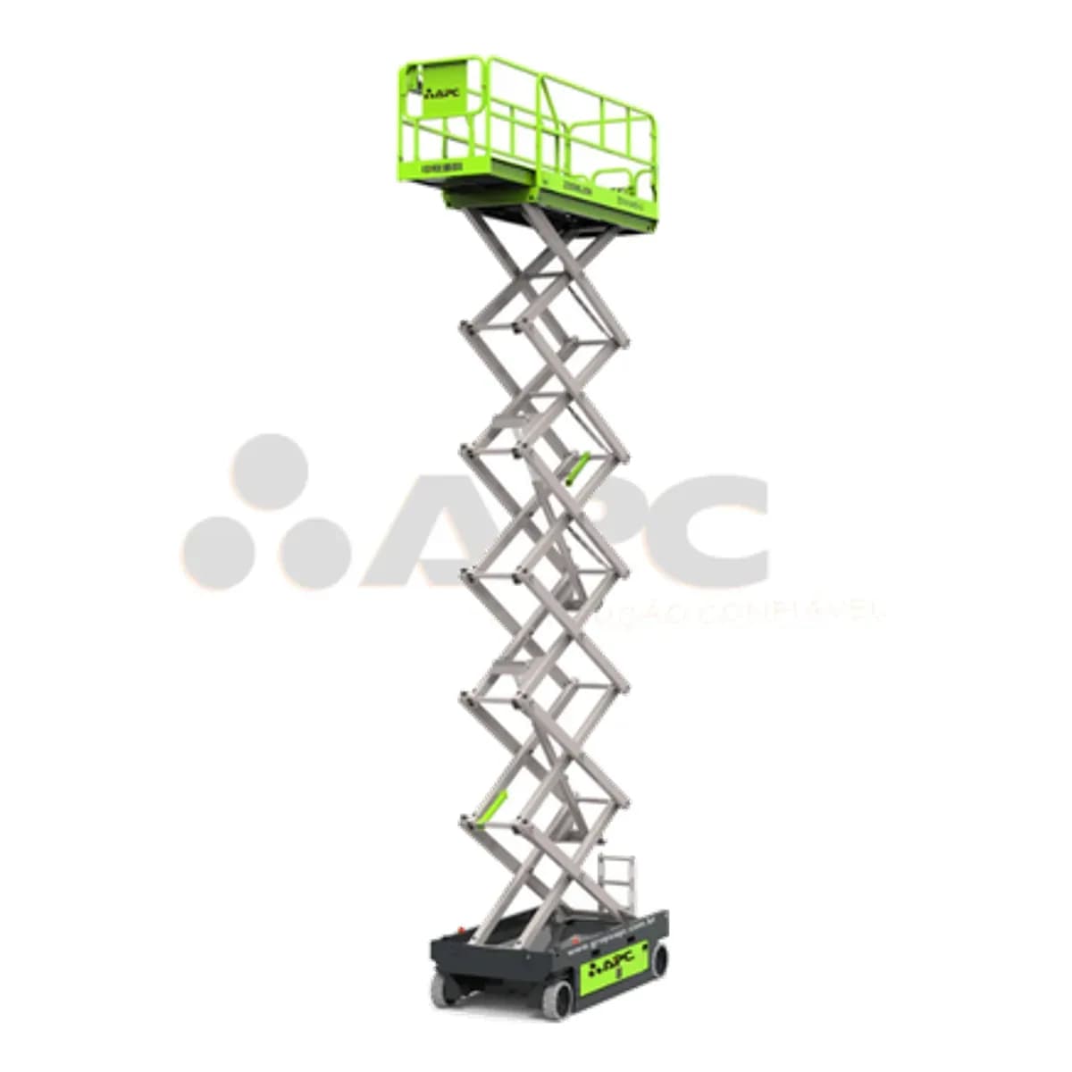Plataforma elevatória Zoomlion ZS1414DC para locação no Grupo APC