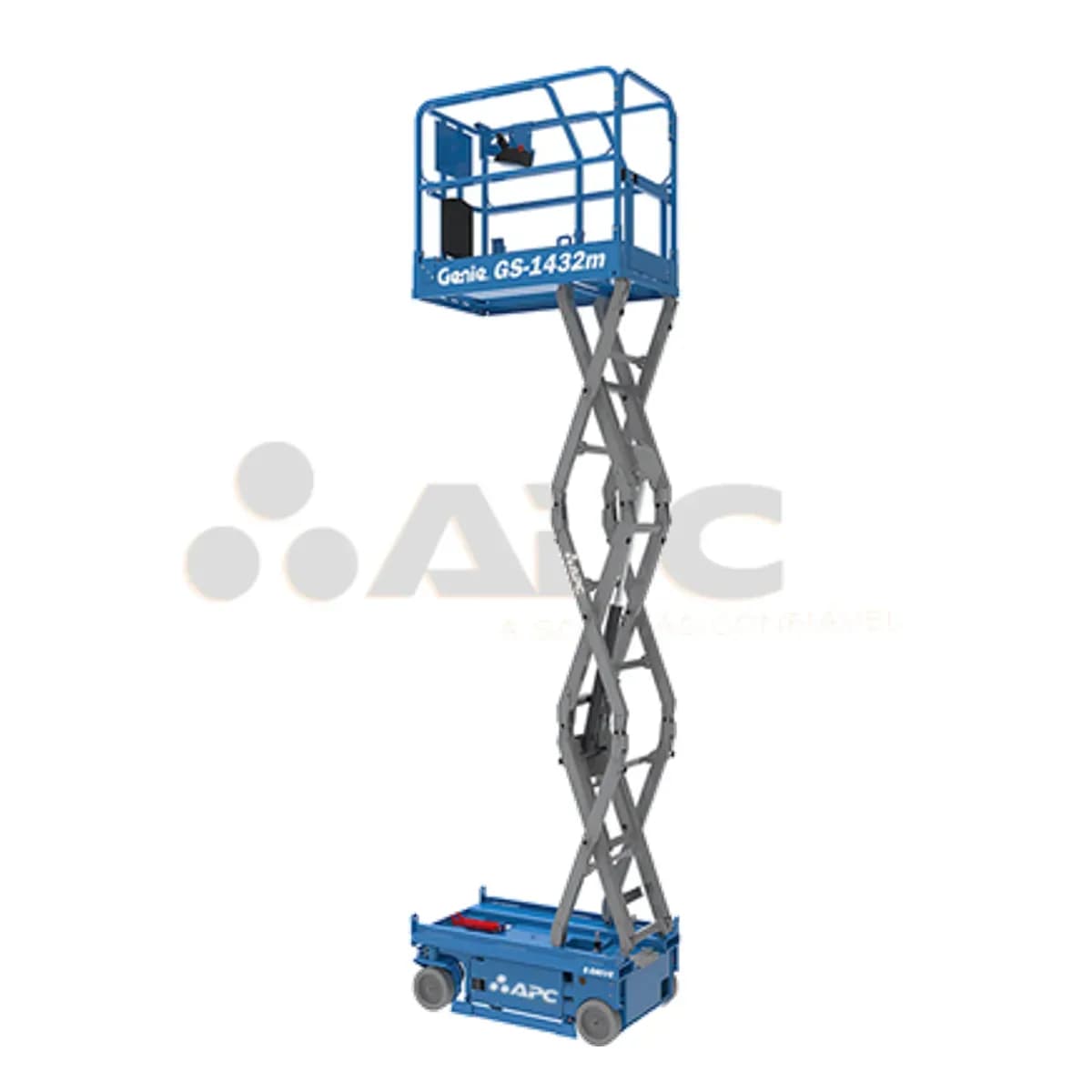 Plataforma elevatória Genie Micro - GS-1432m E-Drive NMT para locação no Grupo APC