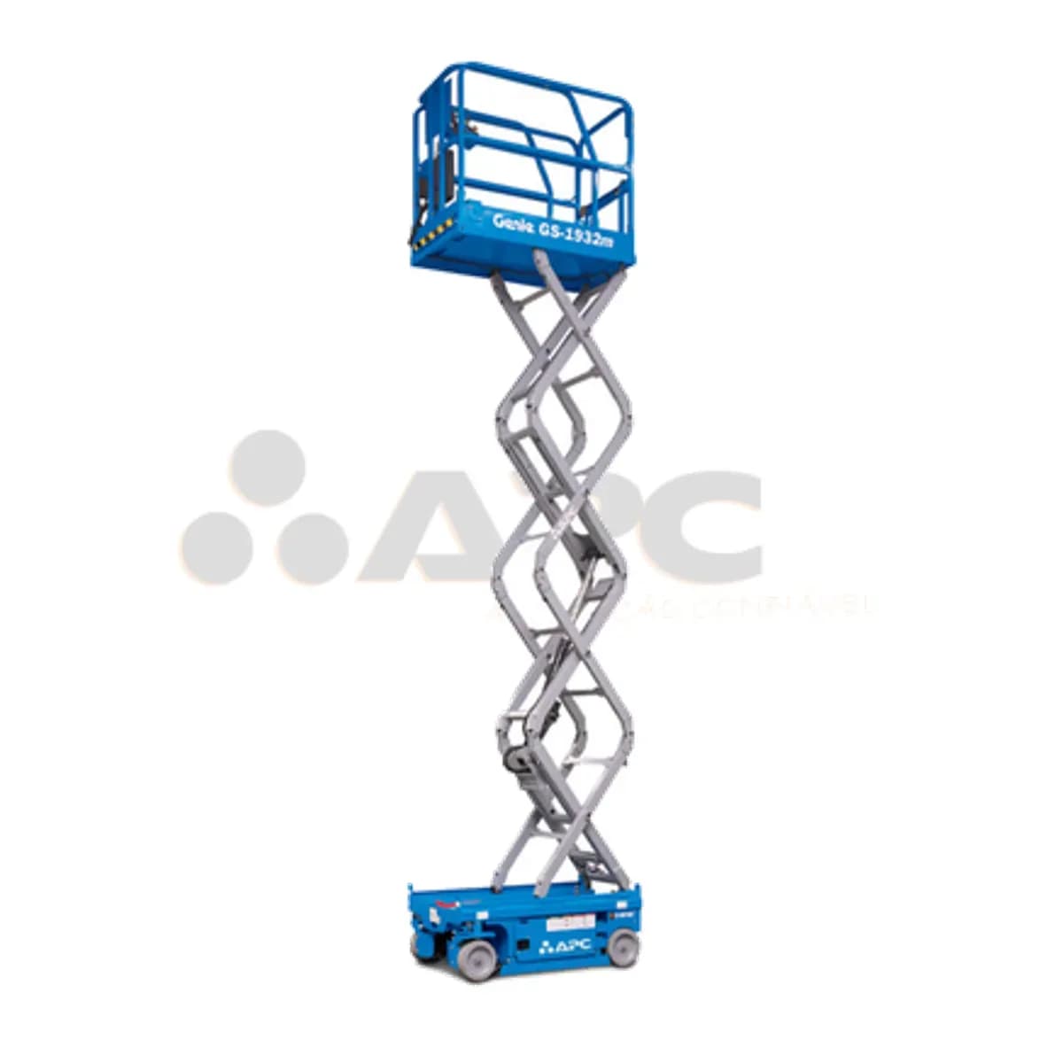 Plataforma elevatória Genie Micro - GS-1932m E-Drive NMT para locação no Grupo APC