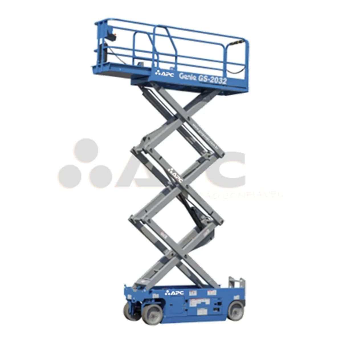 Plataforma elevatória Genie GS-2032 G5 NMT para locação no Grupo APC