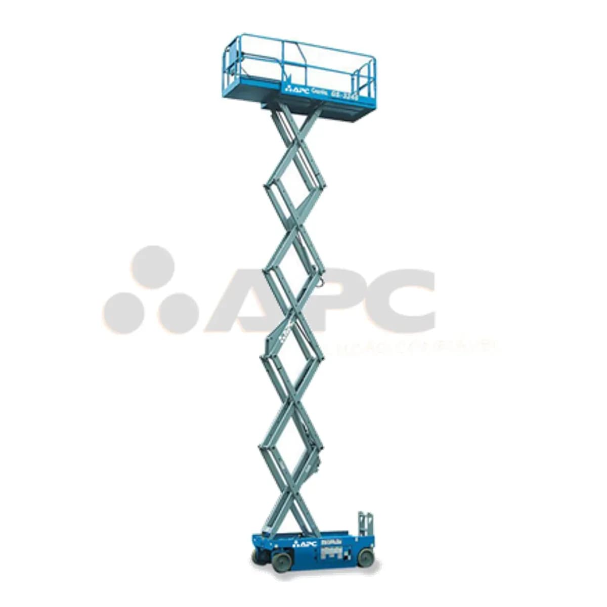 Plataforma elevatória Genie GS-2646 G5 NMT para locação no Grupo APC