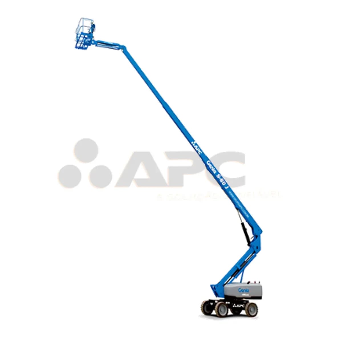 Plataforma elevatória Genie S-80 J RT 4X4 SKG (ALL TERRAIN) para locação no Grupo APC