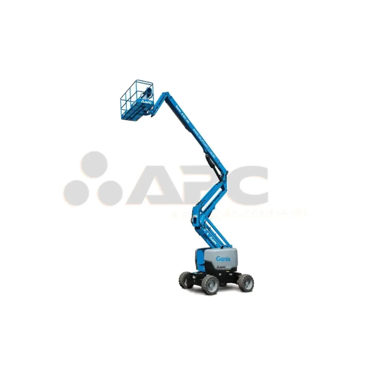 Plataforma elevatória Z-60/34 J RT 4X4 (ALL TERRAIN) para locação no Grupo APC