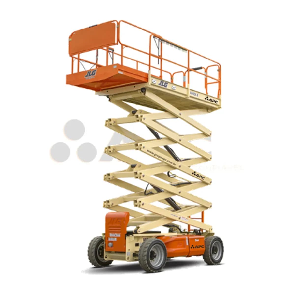 Plataforma elevatória JLG 4069LE (OUTDOOR) para locação no Grupo APC