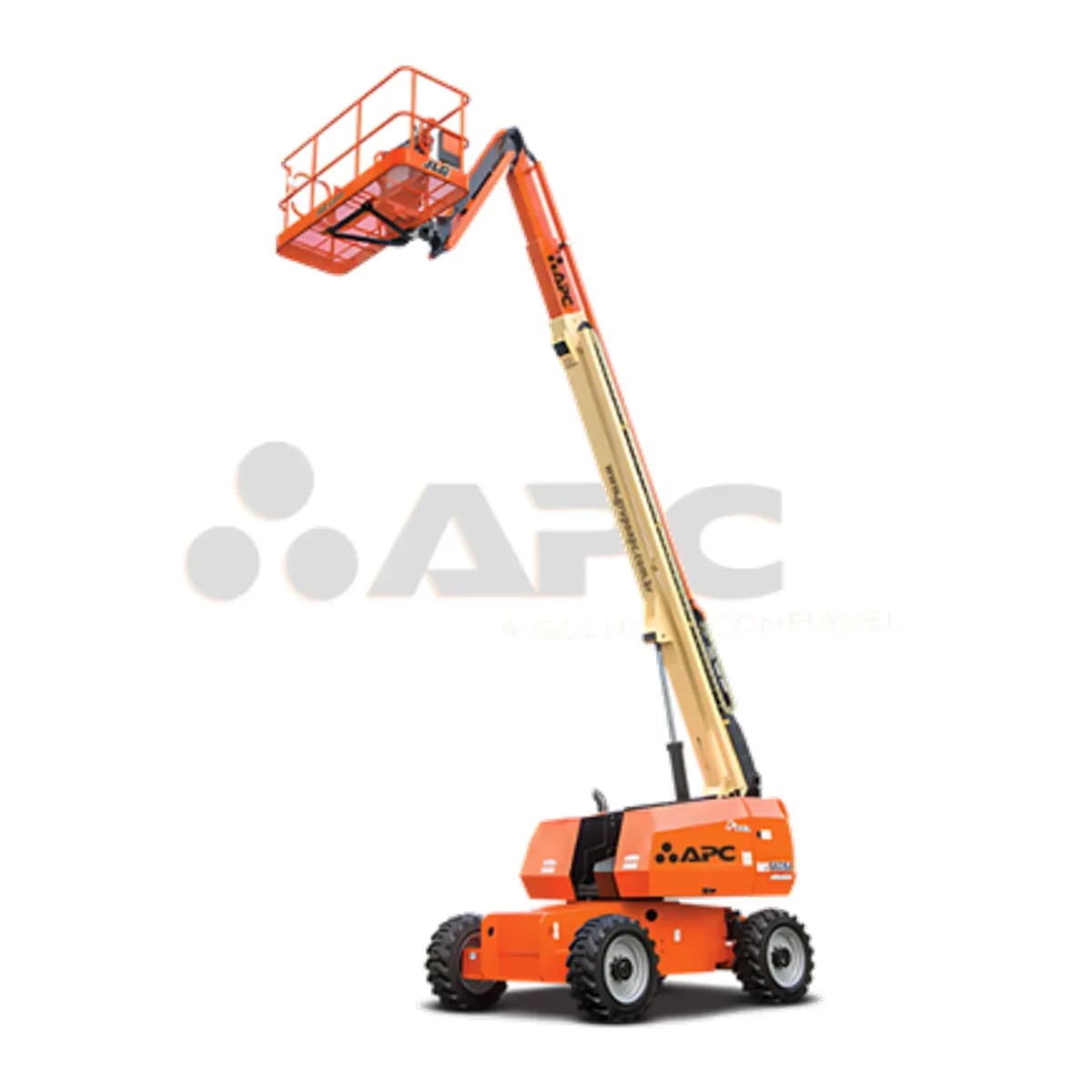Plataforma elevatória JLG 600SJ (ALL TERRAIN) para locação no Grupo APC