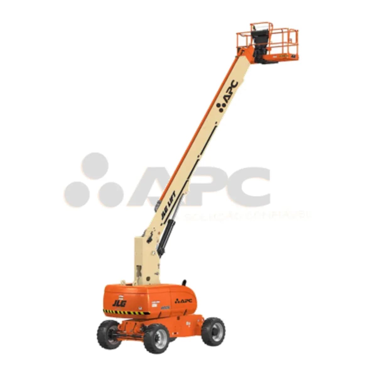 Plataforma elevatória JLG 800S 4X4 (ALL TERRAIN) para locação no Grupo APC