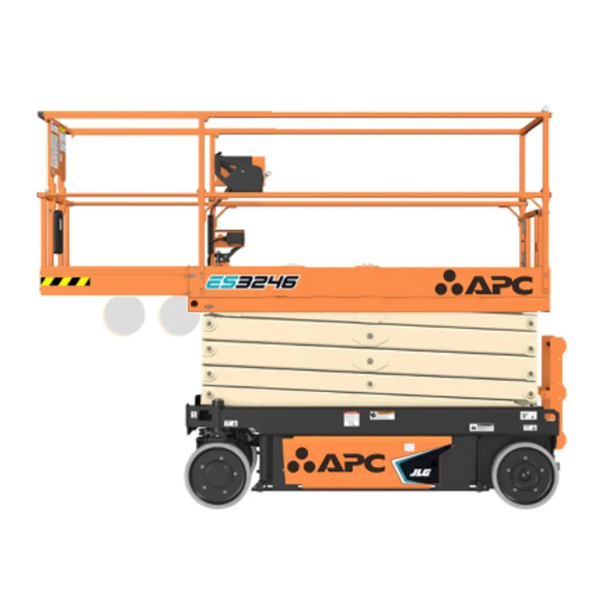 Plataforma elevatória JLG ES3246 NMT para locação no Grupo APC