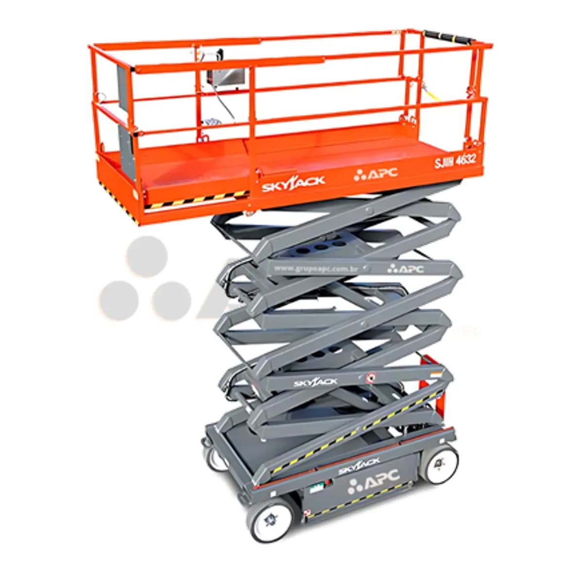 Plataforma elevatória Skyjack SJIII 4632 NMT para locação no Grupo APC