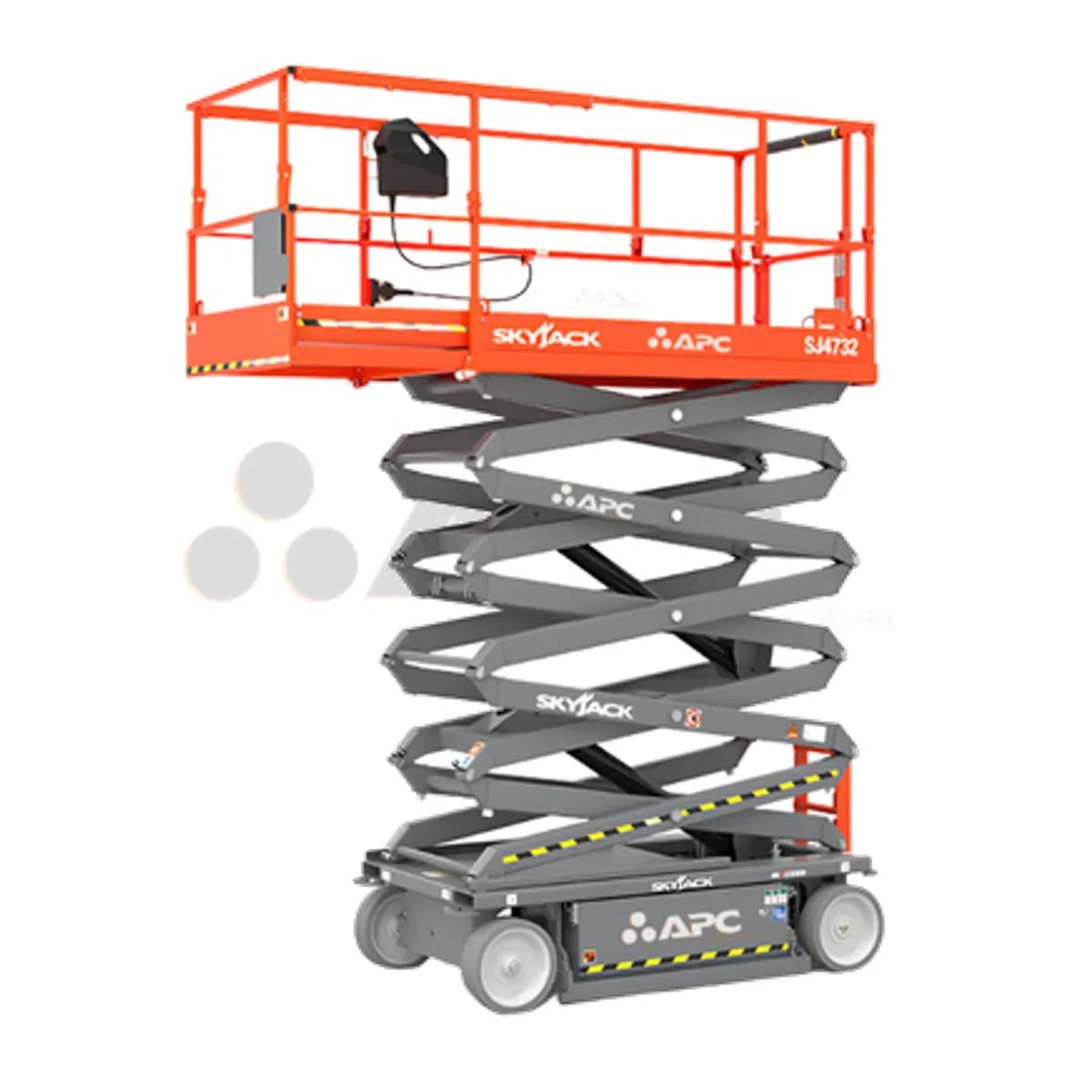 Plataforma elevatória Skyjack SJIII 4732 NMT para locação no Grupo APC