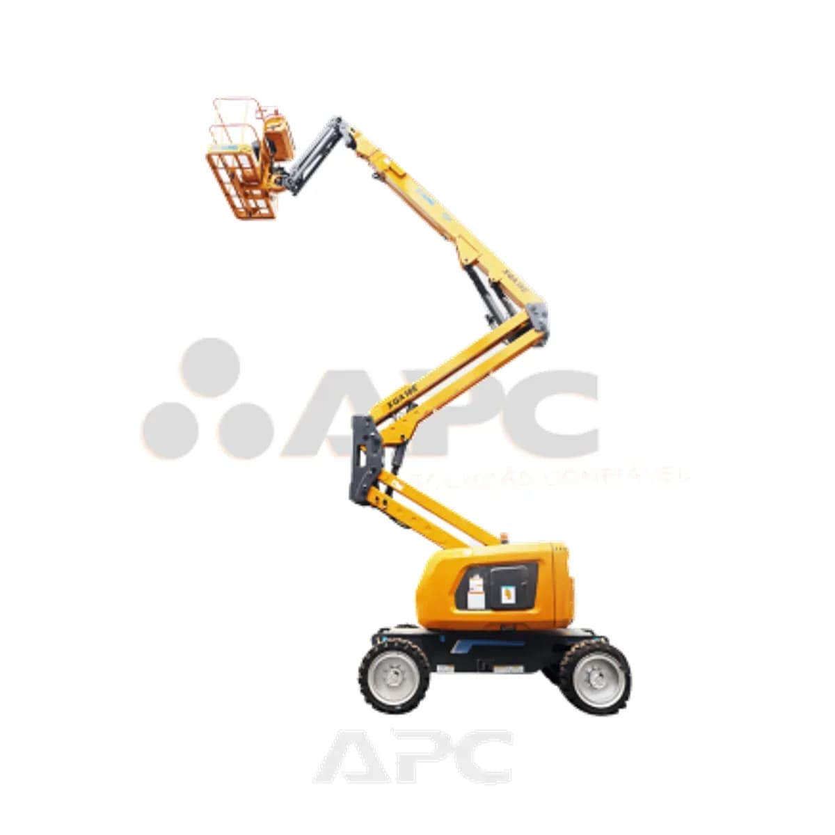 Plataforma elevatória Xcmg Xga18e 2 para locação no Grupo APC