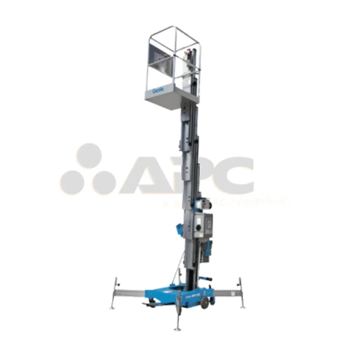 Plataforma elevatória Genie AWP-30S-2 para locação no Grupo APC