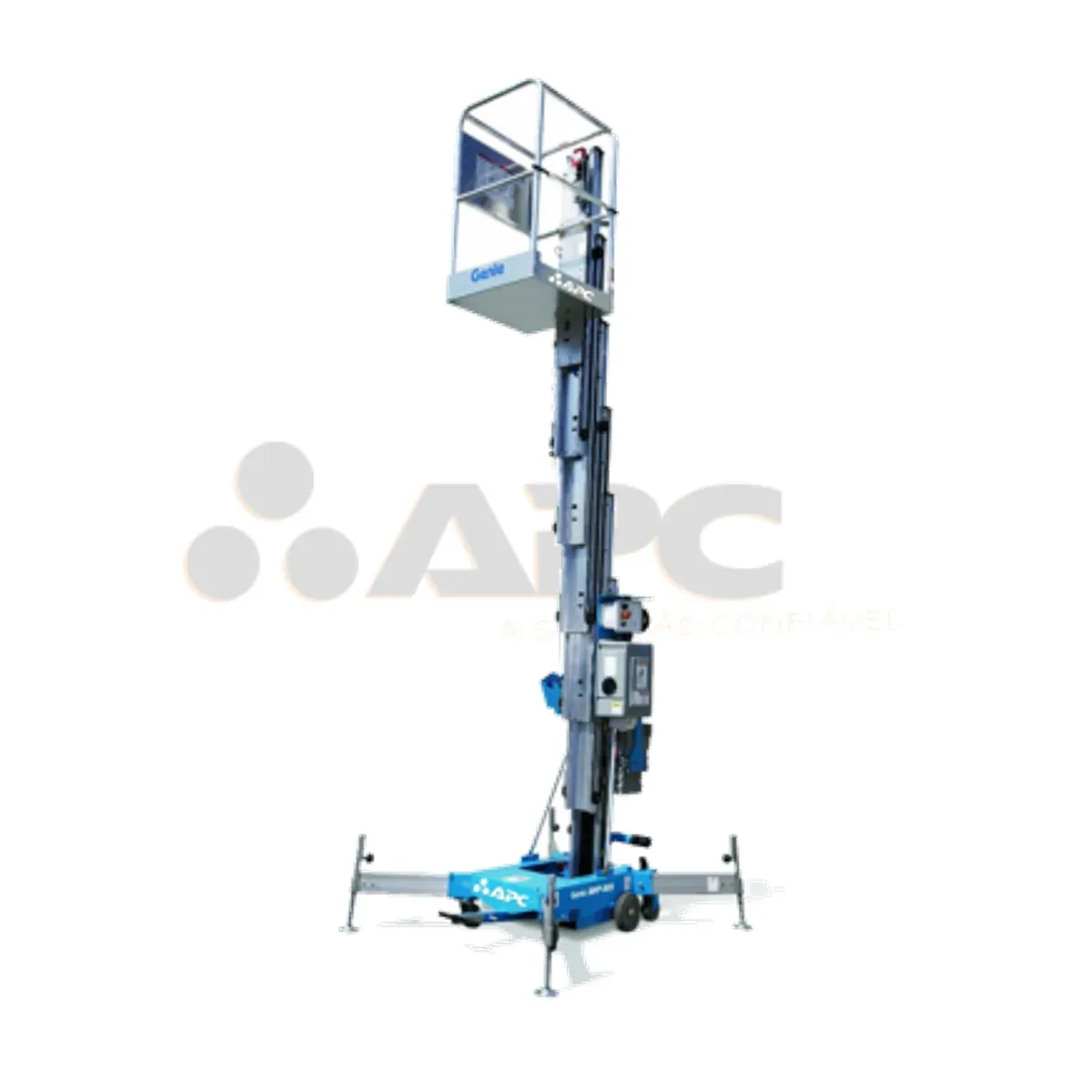 Plataforma elevatória Genie AWP-36S para locação no Grupo APC