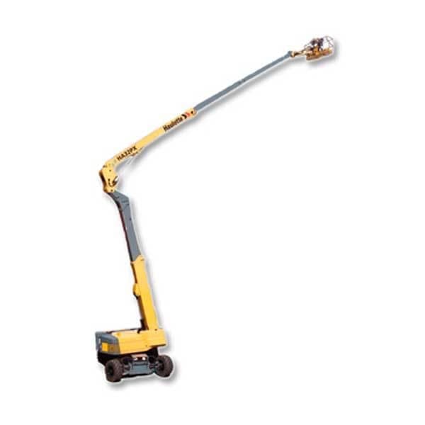 Haulotte HA32 PX Plataforma Foto Fundo Branco