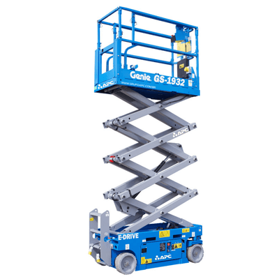 Genie GS-1932 E-Drive Plataforma Foto Fundo Branco