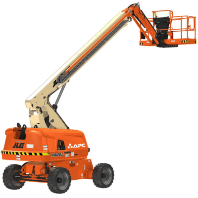 JLG 660SJ Plataforma Foto Fundo Branco