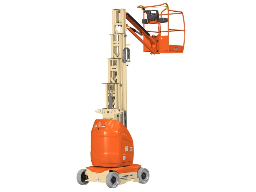 Plataforma Mastro Vertical Elétrica JLG E26MJ DC NMT