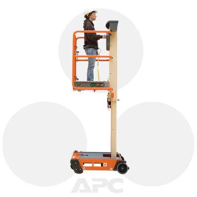 JLG ECOLIFT 50 Plataforma Foto Fundo Branco