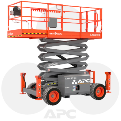 Plataforma Tesoura Diesel Skyjack SJ6832RT (CP) (AL TERRAIN)