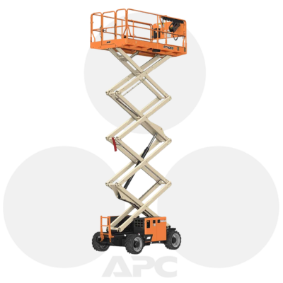 JLG RT4069 (4X4) Plataforma Foto Fundo Branco