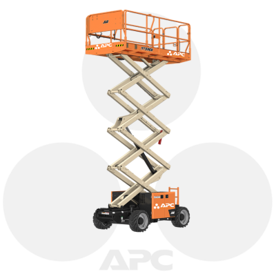 JLG RT3369 (4X4) Plataforma Foto Fundo Branco