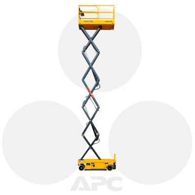Haulotte Compact 12 Plataforma Foto Fundo Branco