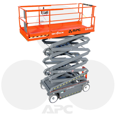 Skyjack SJIII 4626 Plataforma Foto Fundo Branco