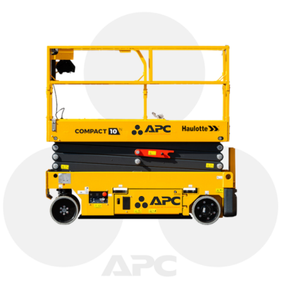 Haulotte Compact 10 Plataforma Foto Fundo Branco