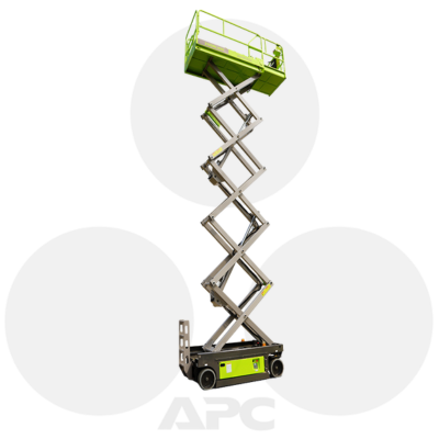 Zoomlion ZS1212DC Plataforma Foto Fundo Branco